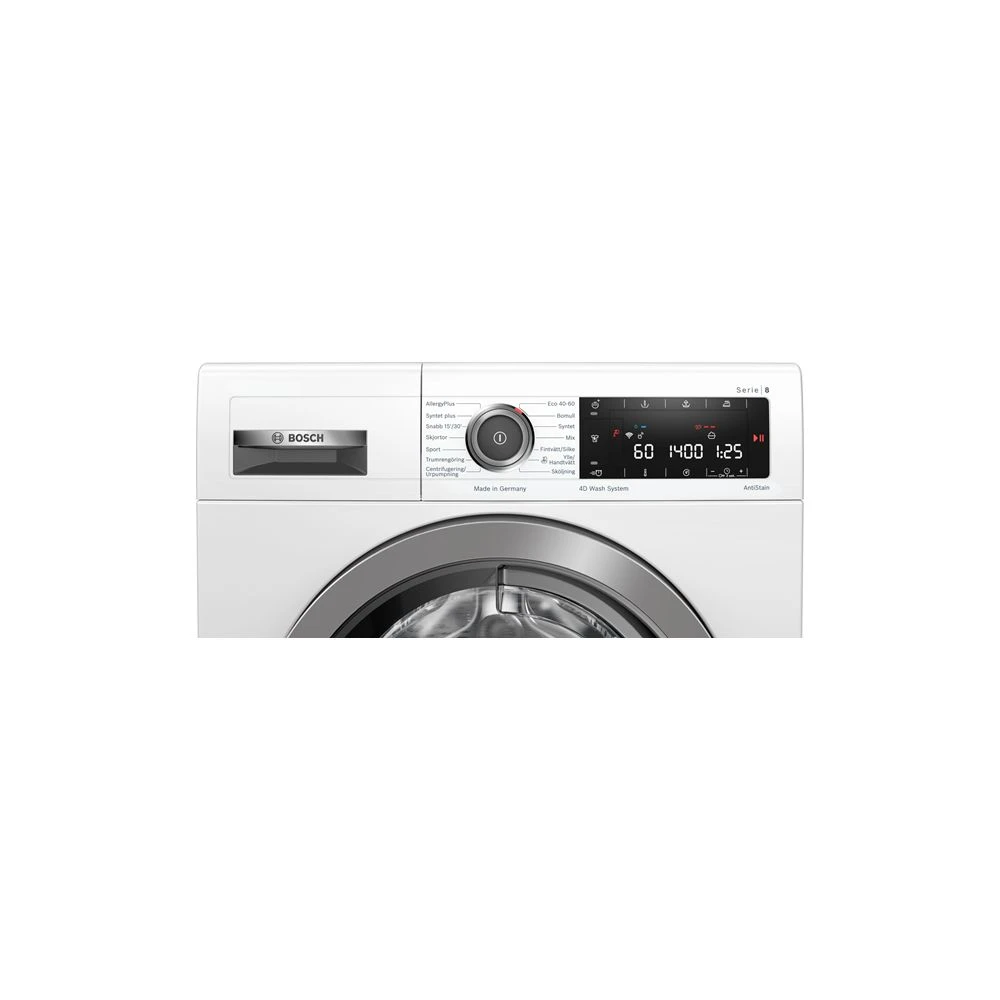 Bosch WAV28MHASN - Frontbetjent Vaskemaskine 4 Bosch WAV28MHASN - Frontbetjent Vaskemaskine - Billede 4