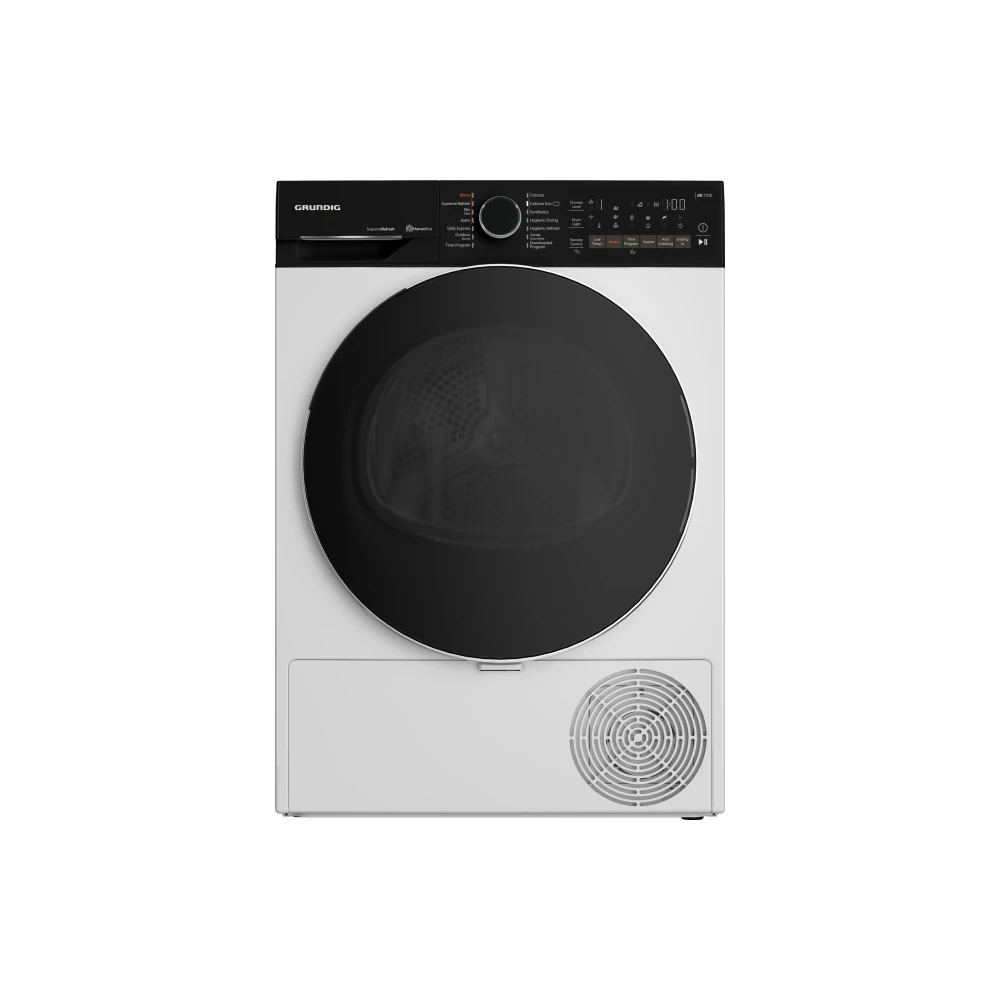 Grundig GTPE79E23EW - Kondenstørretumbler m/varmepumpe Grundig GTPE79E23EW - Kondenstørretumbler M/varmepumpe -SMEG Butik grundig gtpe79e23ew kondenstrretumbler mvarmepumpe