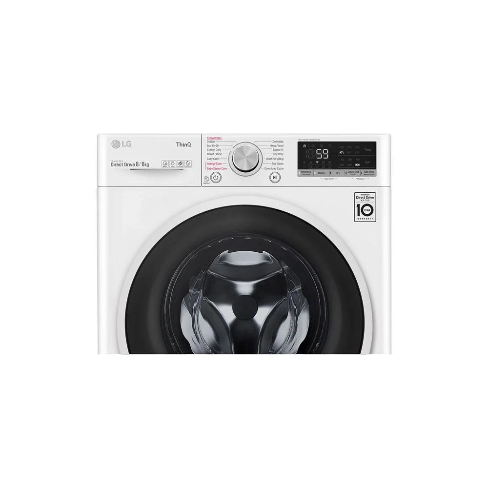 LG F4DV508S0WE - Vaske/tørremaskine - Billede 9