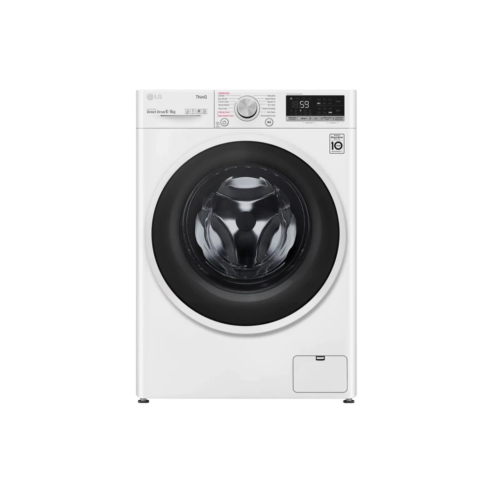 LG F4DV508S0WE - Vaske/tørremaskine