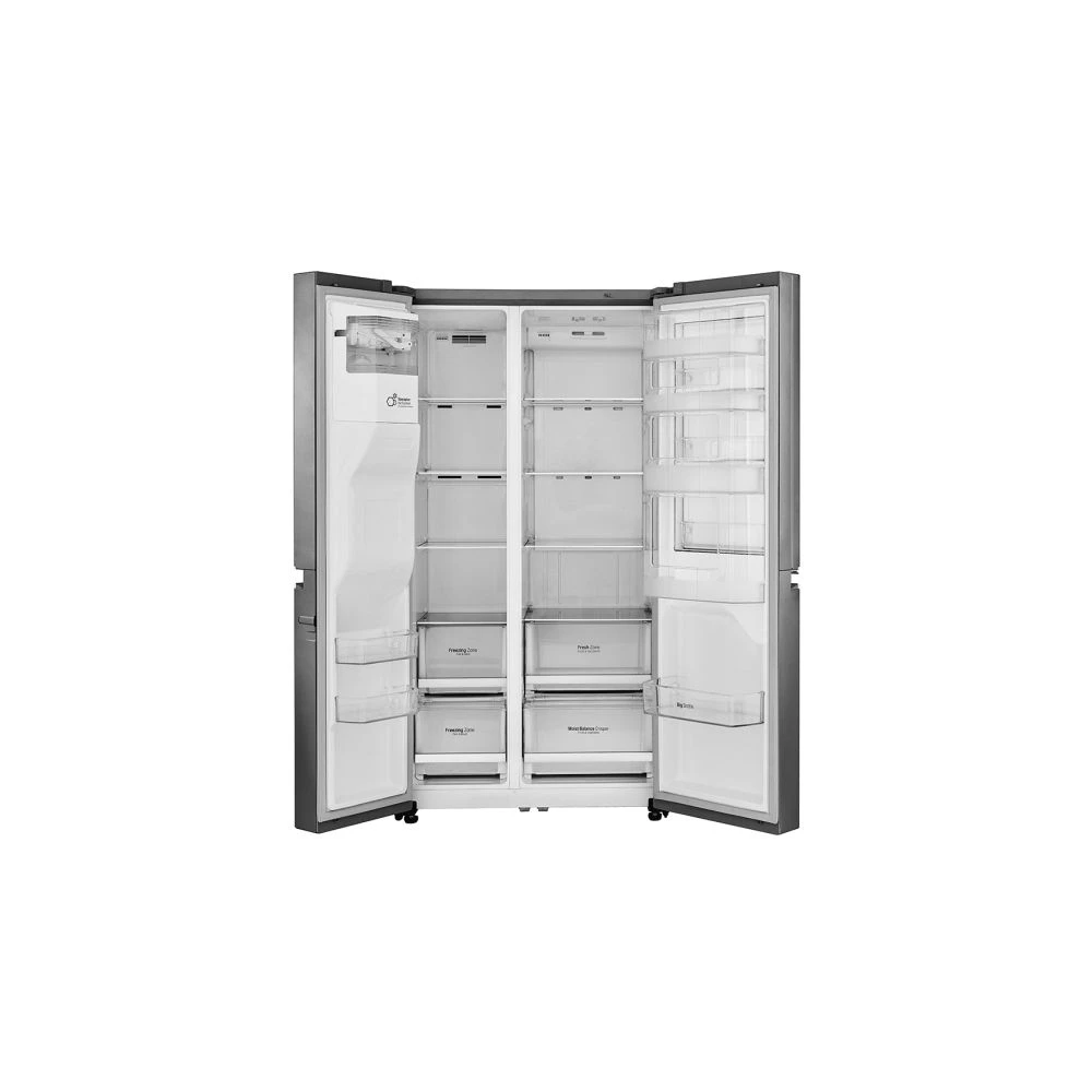 LG GSJ760PZXV Side-by-side Køle-fryseskab Fritstående Rustfrit Stål 601 L A+ - Billede 10