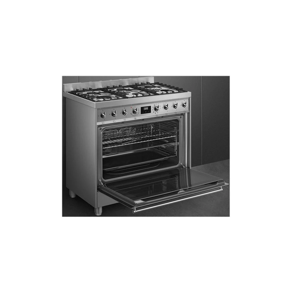 SMEG Danmark Smeg C9GMX9-1 - Gaskomfur - Billede 4