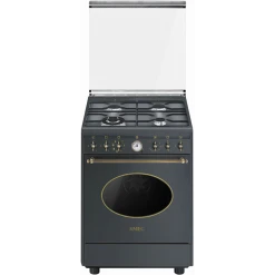 SMEG Danmark Smeg CO68GMA8 - Gaskomfur