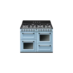 SMEG Danmark Smeg TR4110AZ - Gaskomfur Victoria Pastelblå