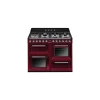 SMEG Danmark Smeg TR4110RW1 - Gaskomfur Victoria Rød