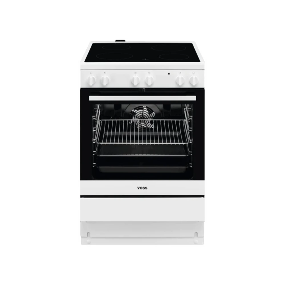 Voss VKK60000HV - Glaskeramisk komfur Voss VKK60000HV - Glaskeramisk Komfur -SMEG Butik voss vkk60000hv glaskeramisk komfur